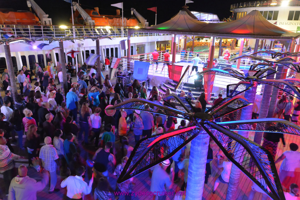 204: Carnival Imagination, Ensenada, Deck Party, 