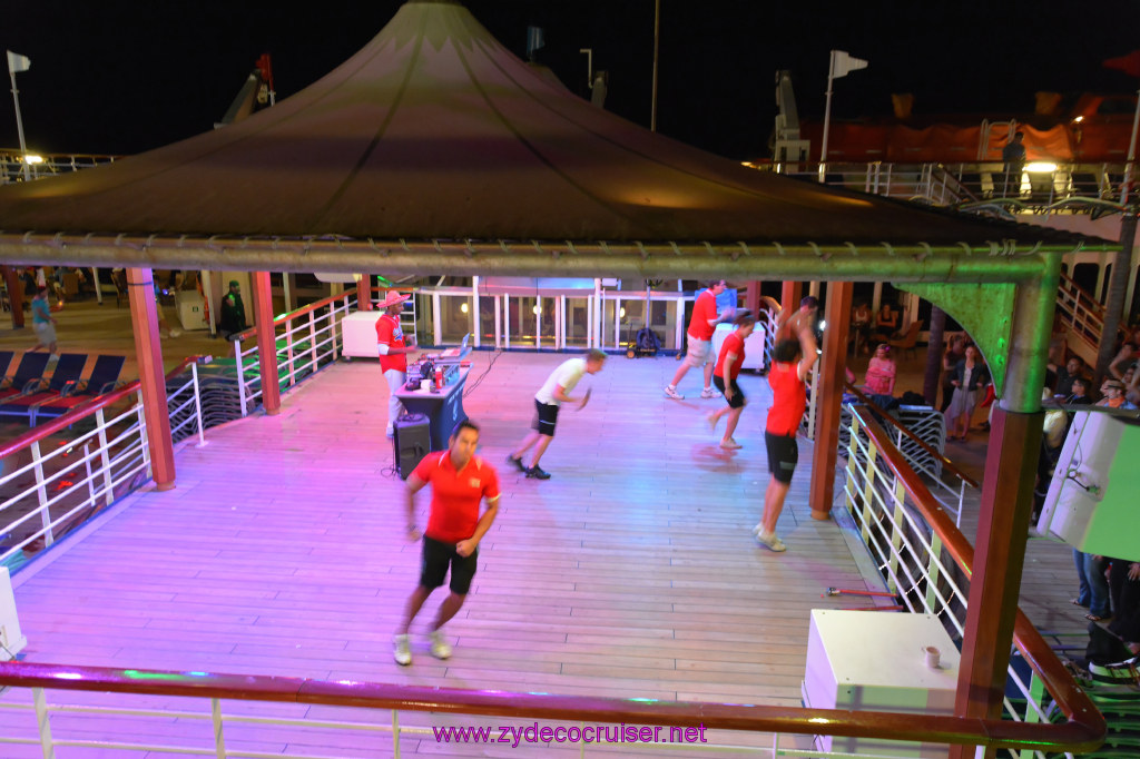 211: Carnival Imagination, Ensenada, Deck Party, 