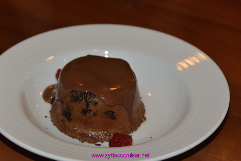 057: Carnival Imagination, American Table, Chocolate Panna Cotta, 