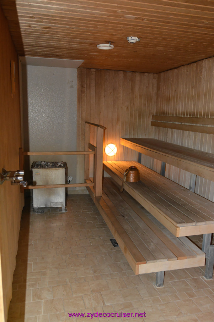 054: Carnival Inspiration 4 Day Cruise, Long Beach, Embarkation, Spa Carnival, Men's Sauna, 