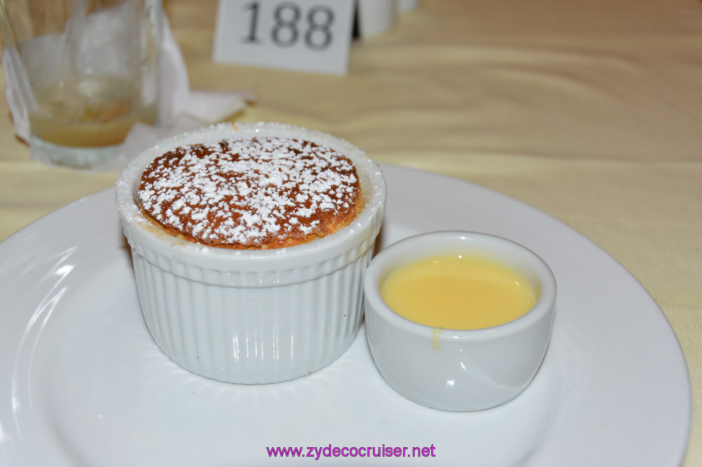 MDR Dinner, Grand Marnier Soufflé, 