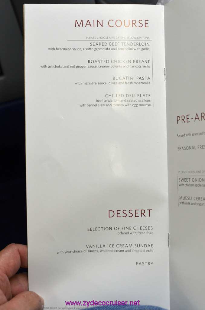 004: Delta 84 ATL - LHR, Business Class, 