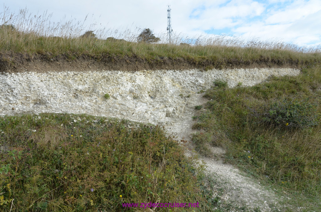 022: Dover, England, White Cliffs Geotours, Langdon Cliffs, 