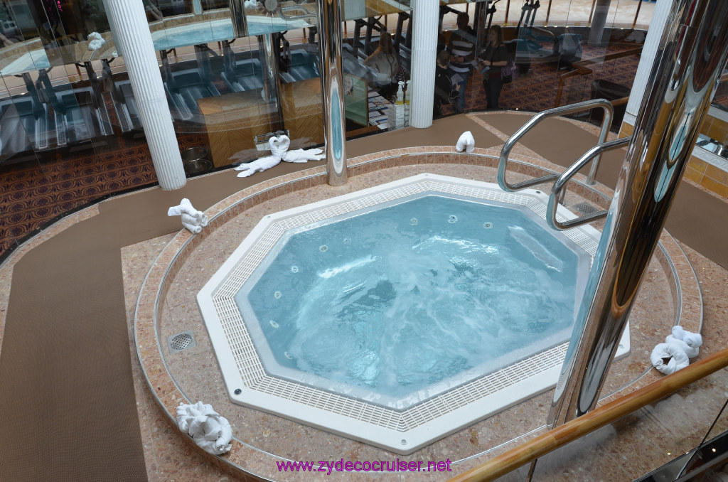 102: Carnival Legend British Isles Cruise, Dover, Embarkation, Gymnasium, 