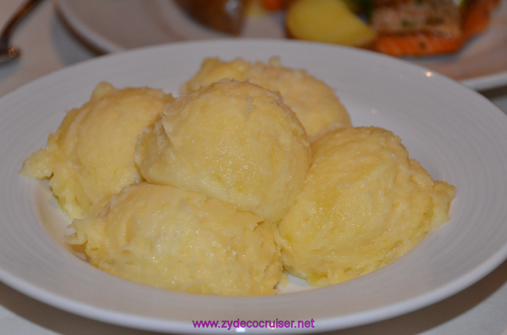 812: Carnival Legend, British Isles Cruise, Invergordon, MDR Dinner, Extra, Extra Mashed Potatoes