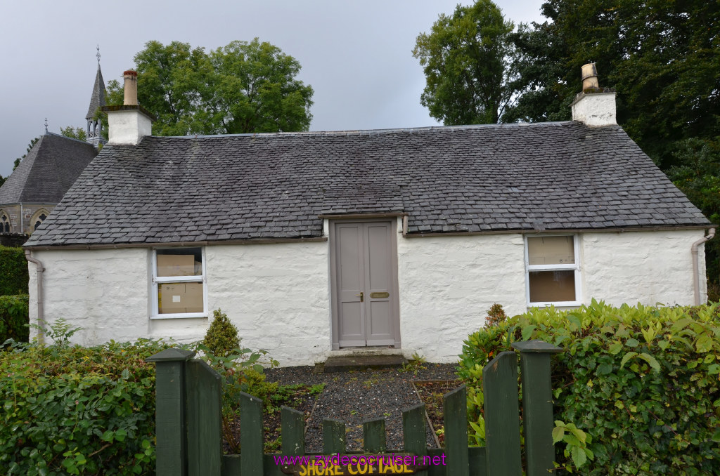 056: Carnival Legend, British Isles Cruise, Glasgow/Greenock, Luss, Shore Cottage, 