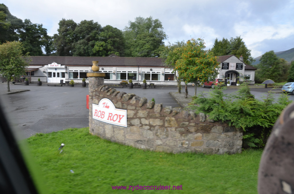 130: Carnival Legend, British Isles Cruise, Glasgow/Greenock, The Rob Roy Hotel. 