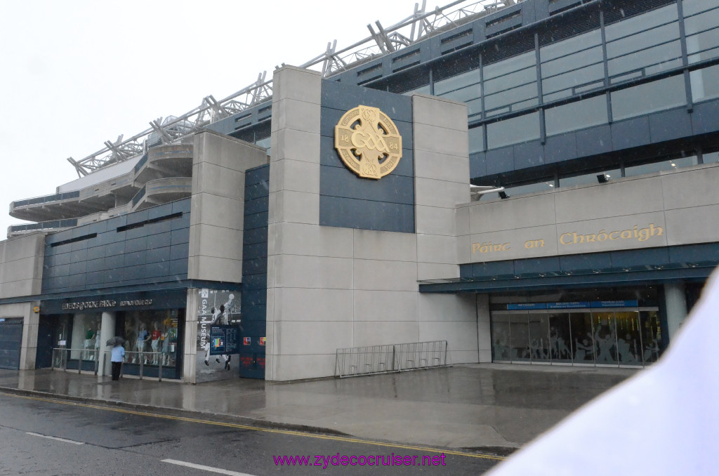 096: Carnival Legend, British Isles Cruise, Dublin, Croke Park, Páirc an Chrócaigh, Home of Gaelic Games,  