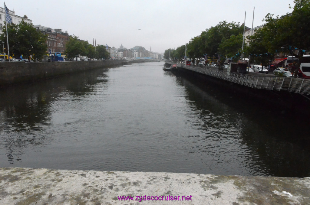 150: Carnival Legend, British Isles Cruise, Dublin, River Liffey, 