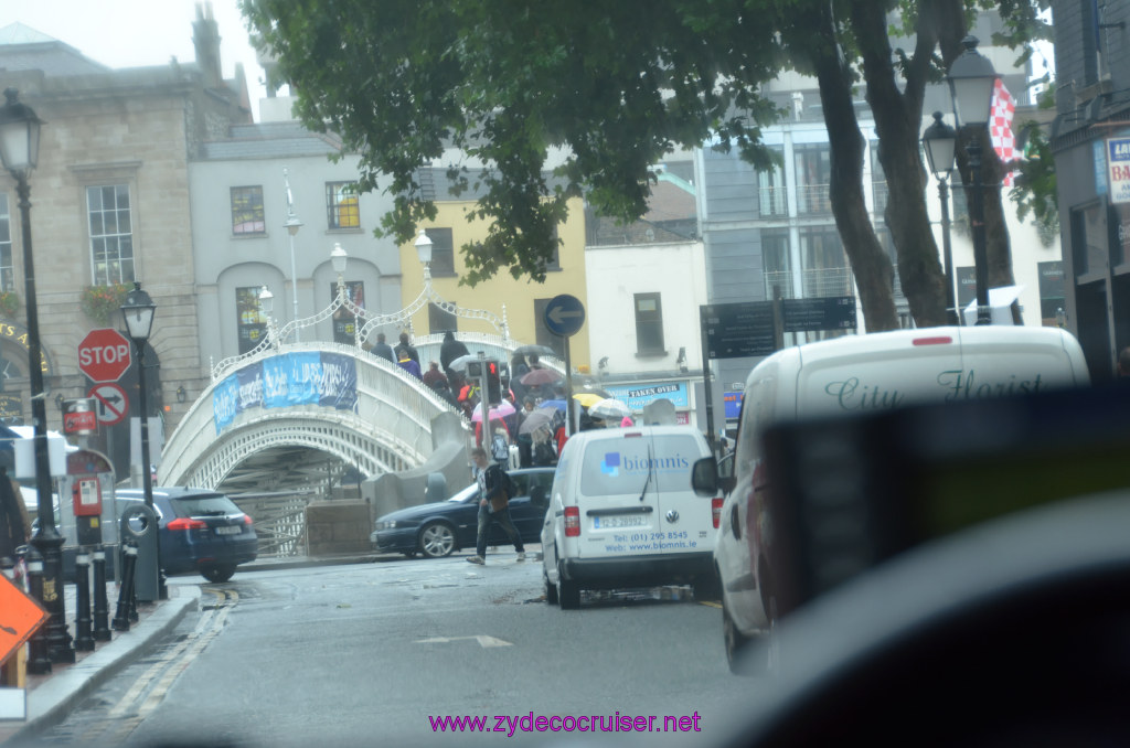 161: Carnival Legend, British Isles Cruise, Dublin, Ha'Penney Bridge, 