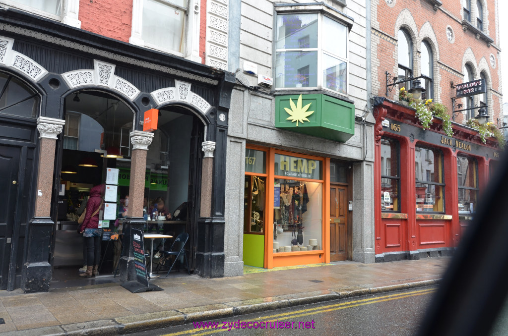 162: Carnival Legend, British Isles Cruise, Dublin, Hemp Company of Ireland, Hemp Clothing, 