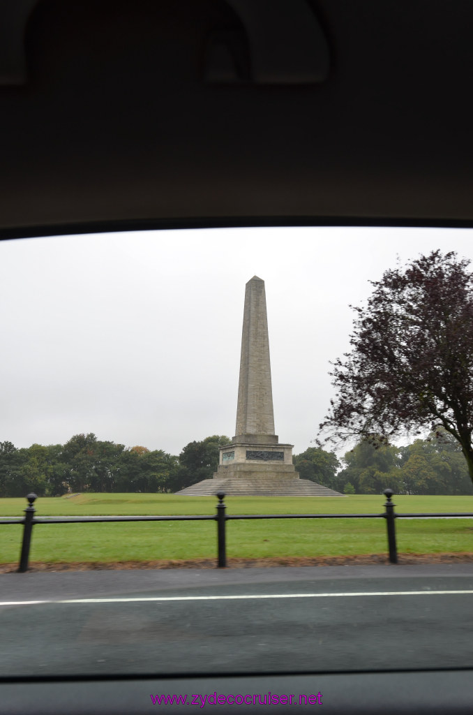 223: Carnival Legend, British Isles Cruise, Dublin, Phoenix Park, Obelisk, Wellington Monument, 