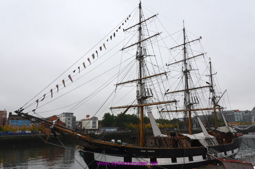 314: Carnival Legend, British Isles Cruise, Dublin, Docklands, Jeanie Johnston, 