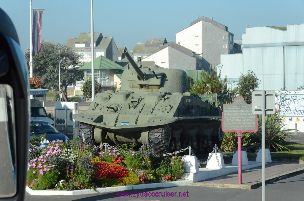 023: Carnival Legend British Isles Cruise, Le Havre, D Day Landing Beaches, 