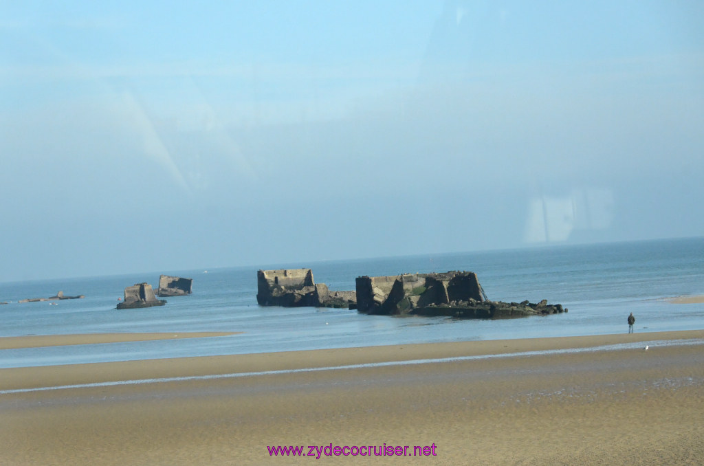 040: Carnival Legend British Isles Cruise, Le Havre, D Day Landing Beaches, Arromanches, 