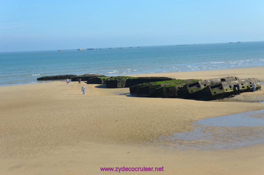 073: Carnival Legend British Isles Cruise, Le Havre, D Day Landing Beaches, Arromanches, 