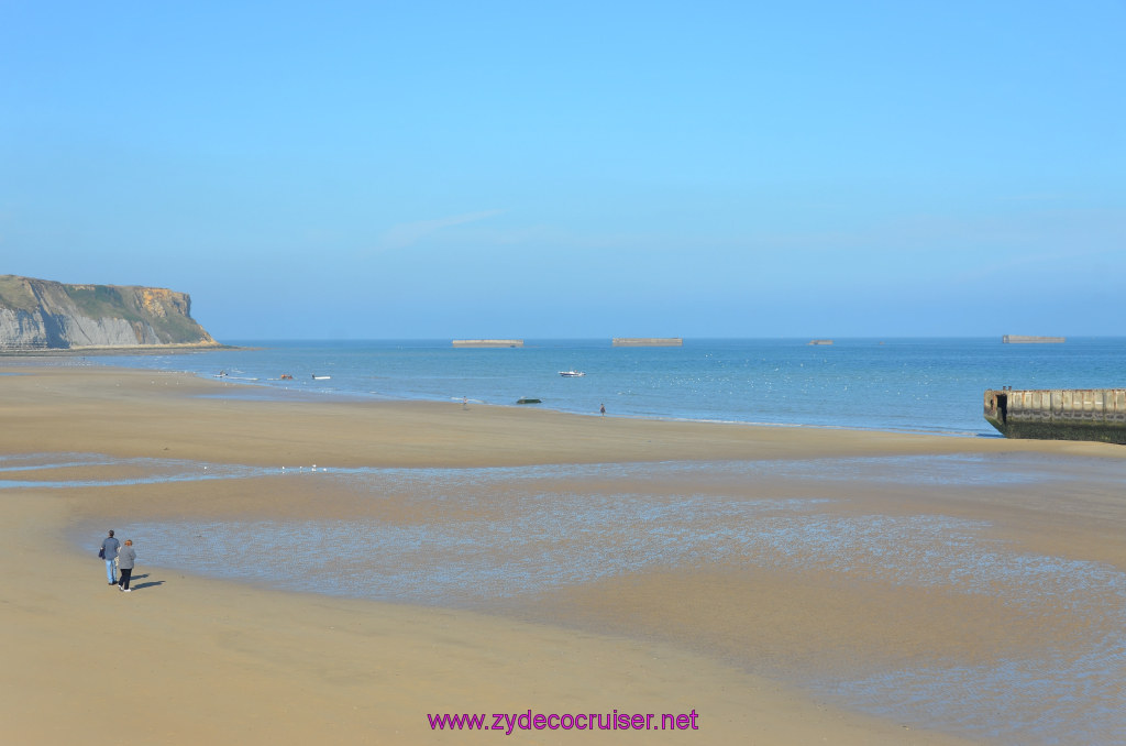 075: Carnival Legend British Isles Cruise, Le Havre, D Day Landing Beaches, Arromanches, 