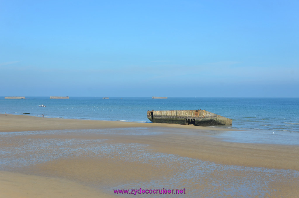 076: Carnival Legend British Isles Cruise, Le Havre, D Day Landing Beaches, Arromanches, 