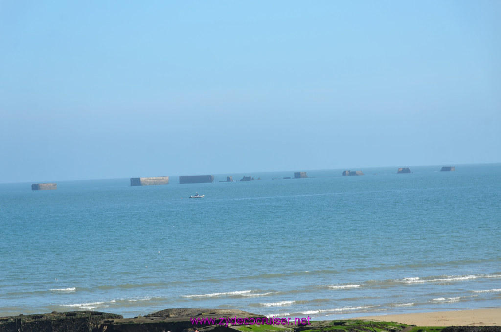 078: Carnival Legend British Isles Cruise, Le Havre, D Day Landing Beaches, Arromanches, 