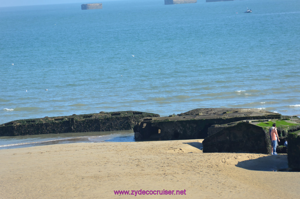 084: Carnival Legend British Isles Cruise, Le Havre, D Day Landing Beaches, Arromanches, 