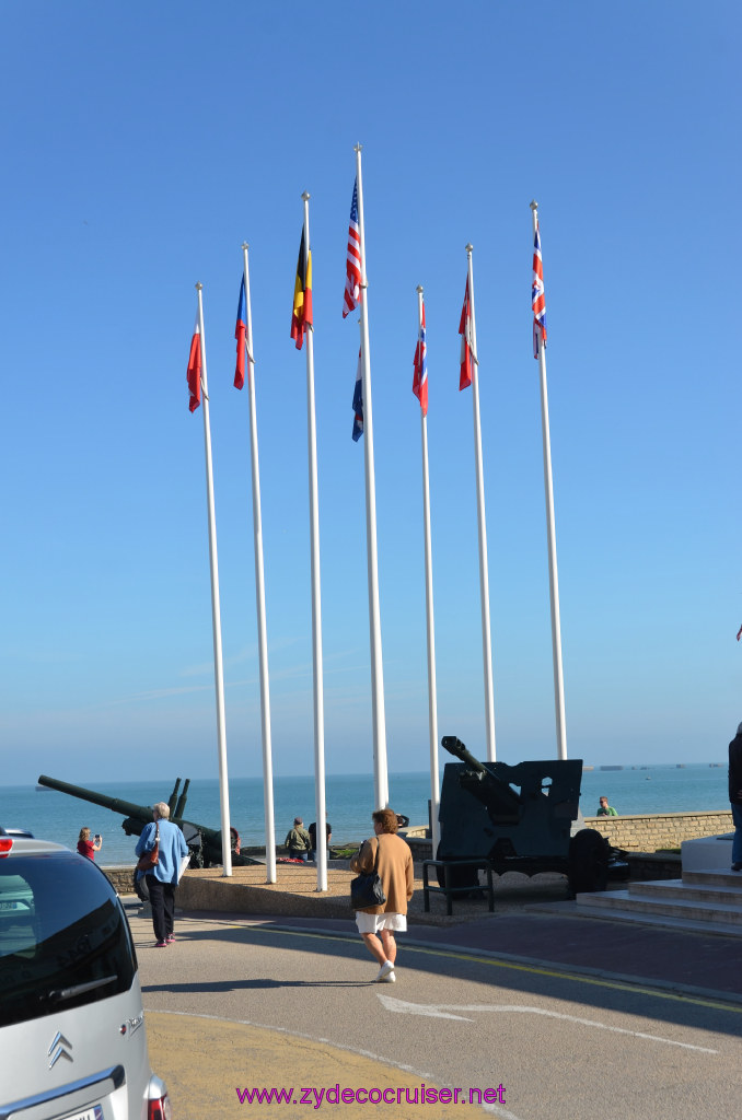 093: Carnival Legend British Isles Cruise, Le Havre, D Day Landing Beaches, Arromanches, 