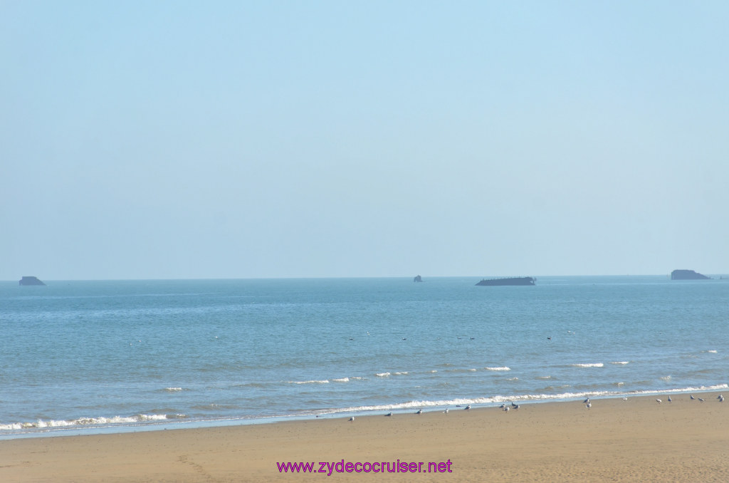 103: Carnival Legend British Isles Cruise, Le Havre, D Day Landing Beaches, Arromanches, 