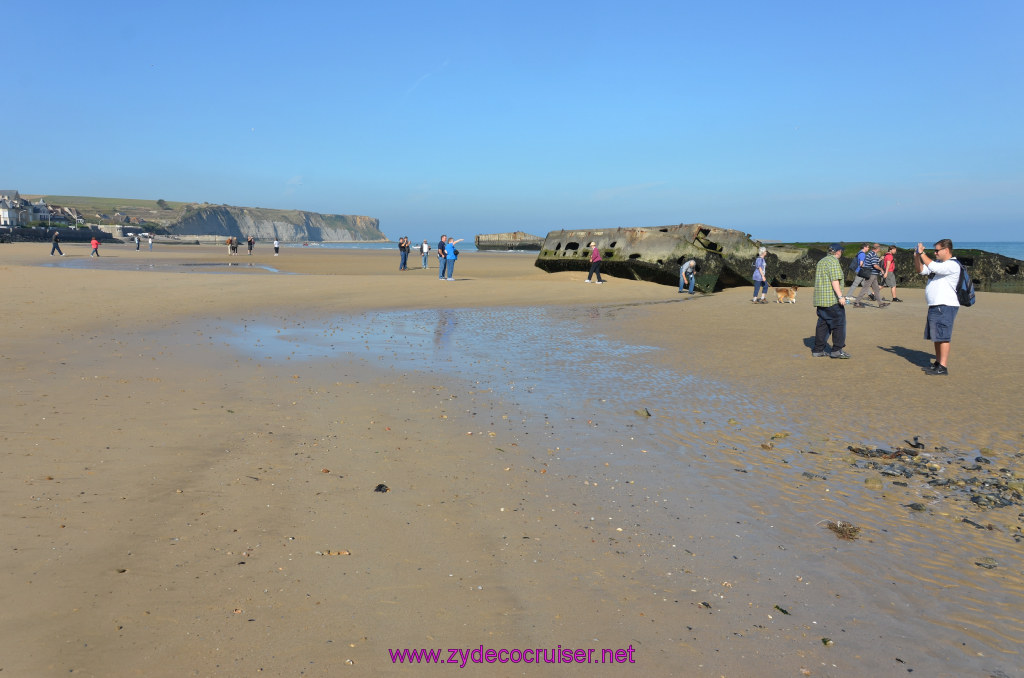 108: Carnival Legend British Isles Cruise, Le Havre, D Day Landing Beaches, Arromanches, 