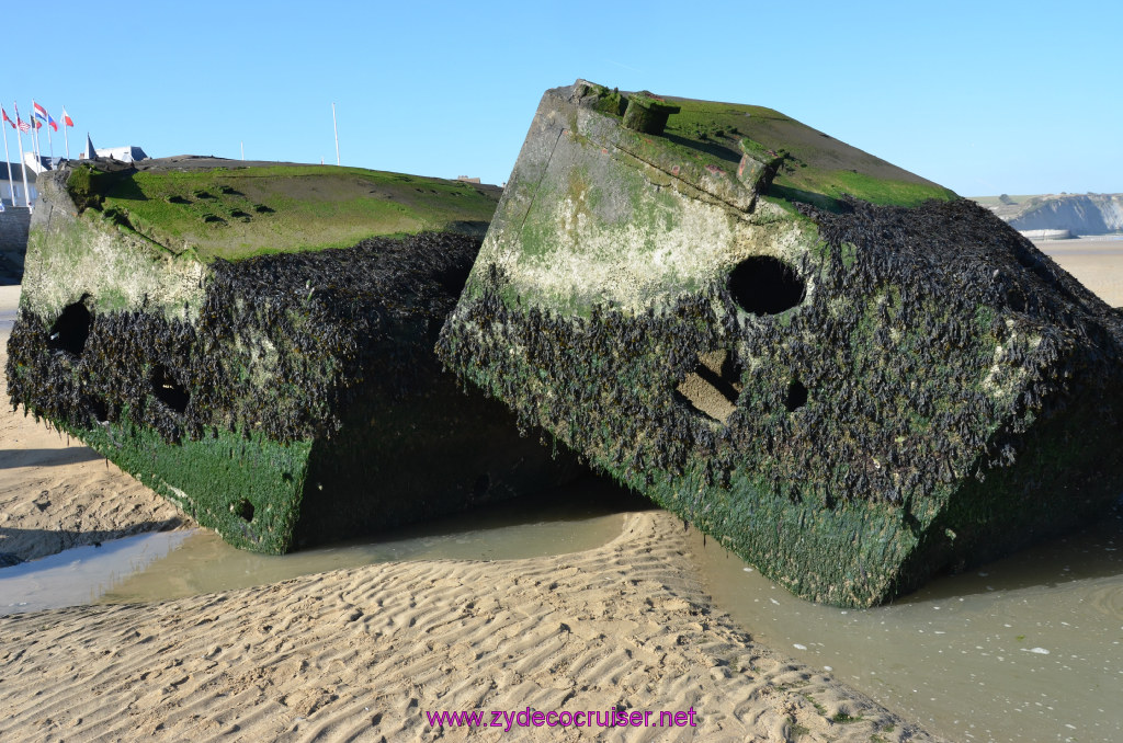 111: Carnival Legend British Isles Cruise, Le Havre, D Day Landing Beaches, Arromanches, 