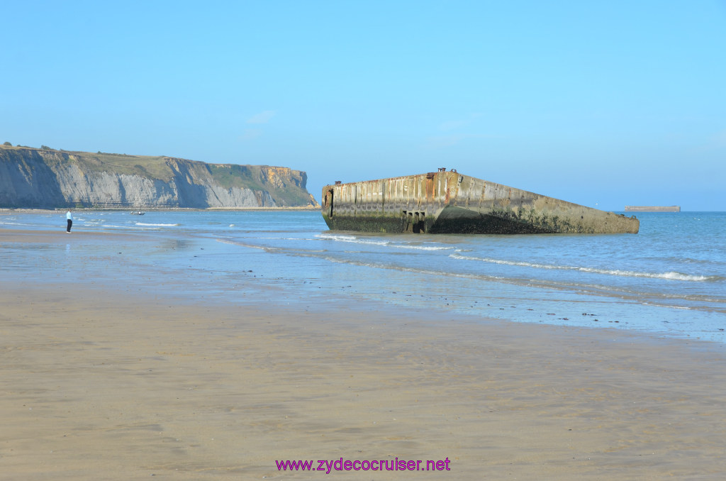 117: Carnival Legend British Isles Cruise, Le Havre, D Day Landing Beaches, Arromanches, 