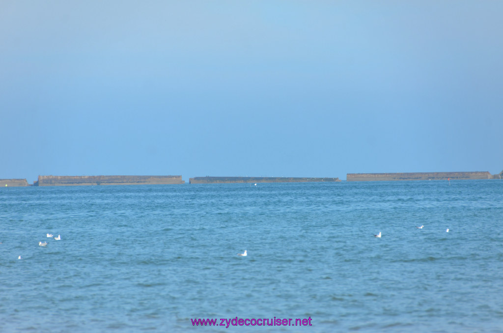 119: Carnival Legend British Isles Cruise, Le Havre, D Day Landing Beaches, Arromanches, 