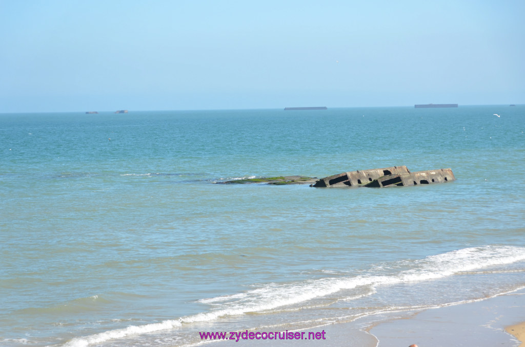 152: Carnival Legend British Isles Cruise, Le Havre, D Day Landing Beaches, Arromanches, 