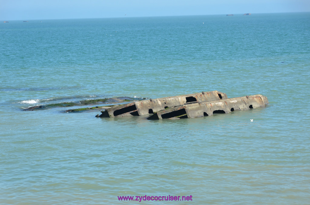 157: Carnival Legend British Isles Cruise, Le Havre, D Day Landing Beaches, Arromanches, 