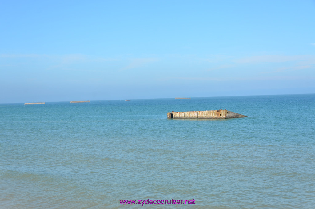 158: Carnival Legend British Isles Cruise, Le Havre, D Day Landing Beaches, Arromanches, 