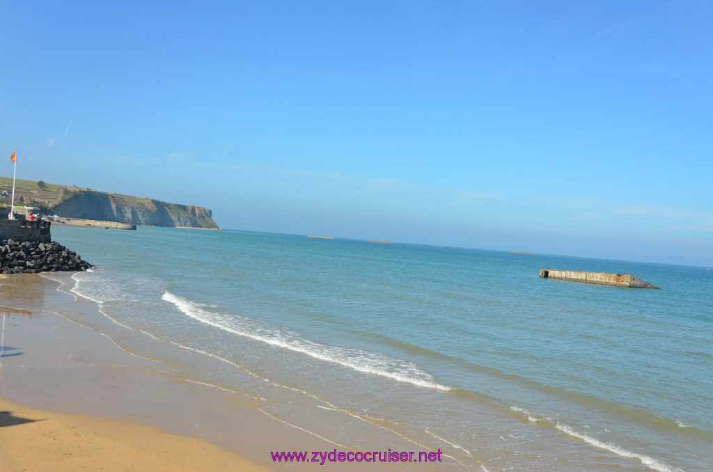 165: Carnival Legend British Isles Cruise, Le Havre, D Day Landing Beaches, Arromanches, 