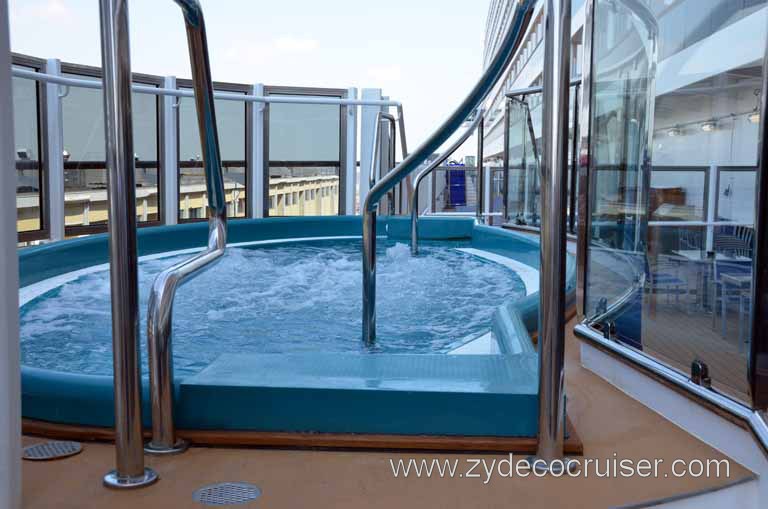 135: Carnival Magic Inaugural Cruise, Grand Mediterranean, Venice, Jacuzzi