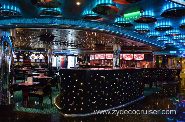 195: Carnival Magic Inaugural Cruise, Grand Mediterranean, Venice, Hat Trick Bar