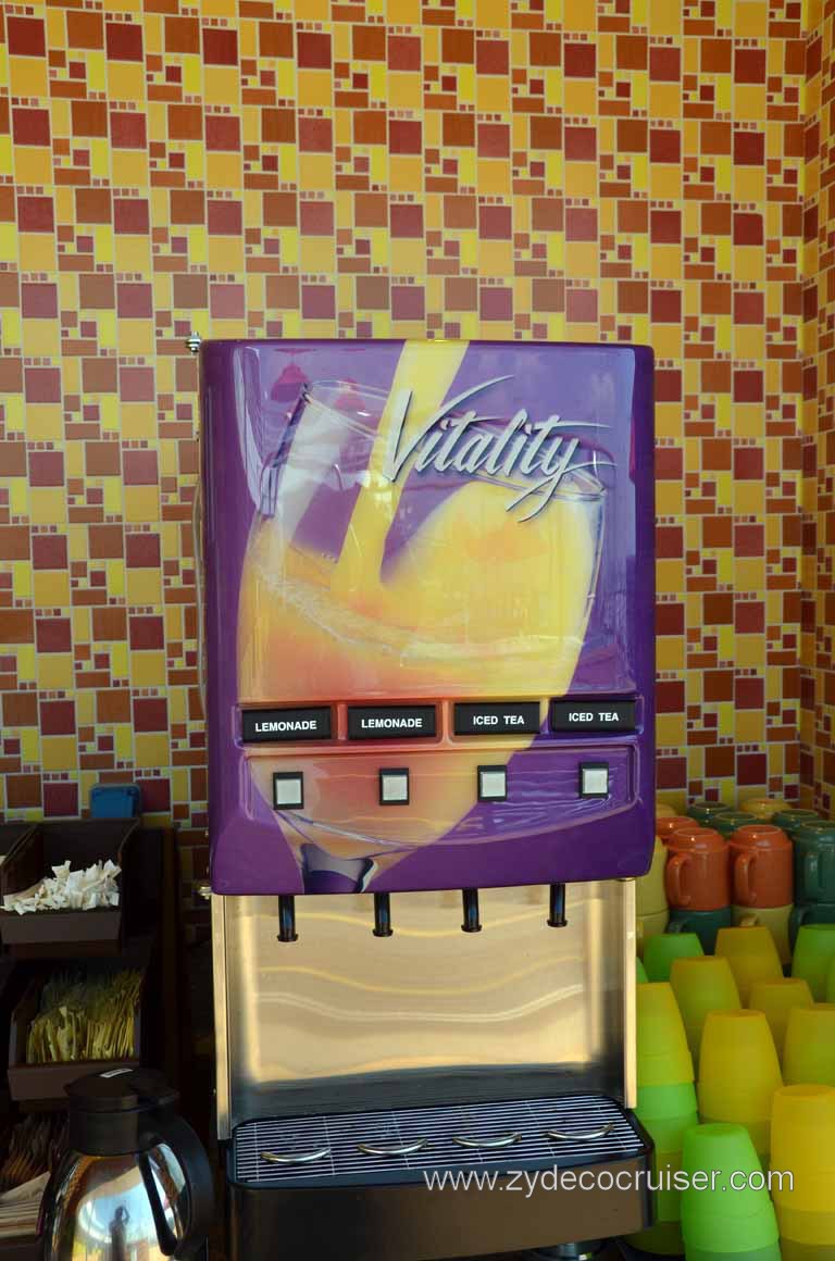 233: Carnival Magic Inaugural Cruise, Grand Mediterranean, Venice, Aft Drink Machine