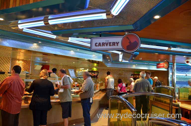 236: Carnival Magic Inaugural Cruise, Grand Mediterranean, Venice, Lido Carvery