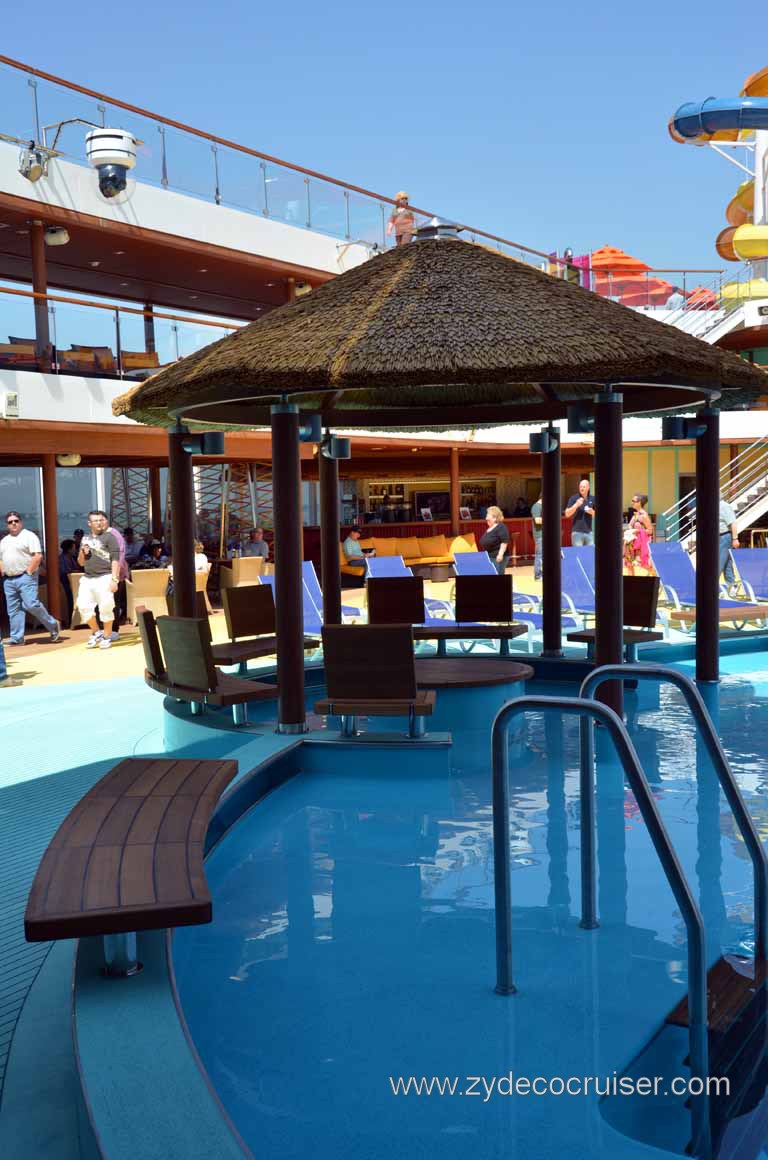 255: Carnival Magic Inaugural Cruise, Grand Mediterranean, Venice, Beach Pool Gazebo