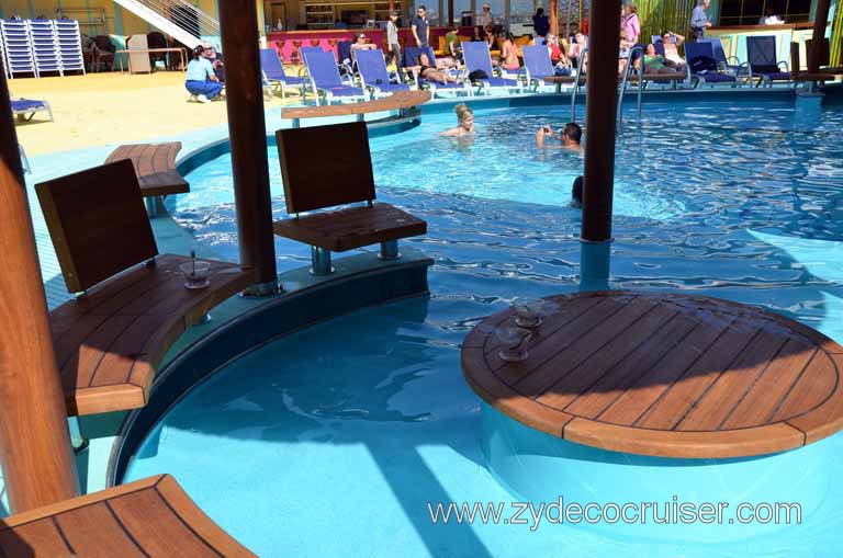 313: Carnival Magic Inaugural Cruise, Grand Mediterranean, Venice, Beach Pool Gazebo