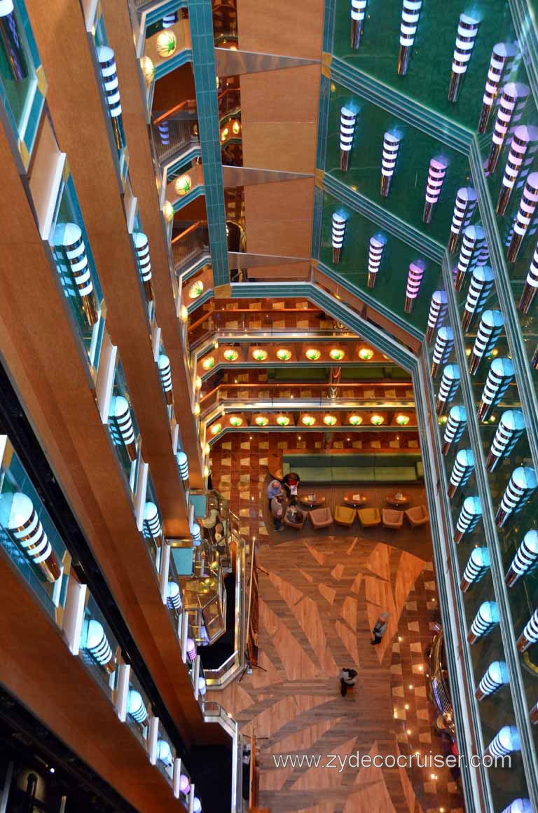 317: Carnival Magic Inaugural Cruise, Grand Mediterranean, Venice, Atrium