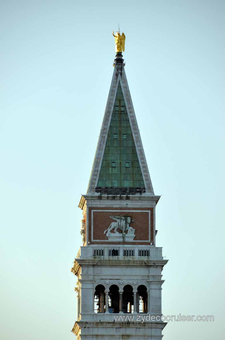 441: Carnival Magic Inaugural Cruise, Grand Mediterranean, Venice, Venice Sailaway, Bell Tower, Campanile