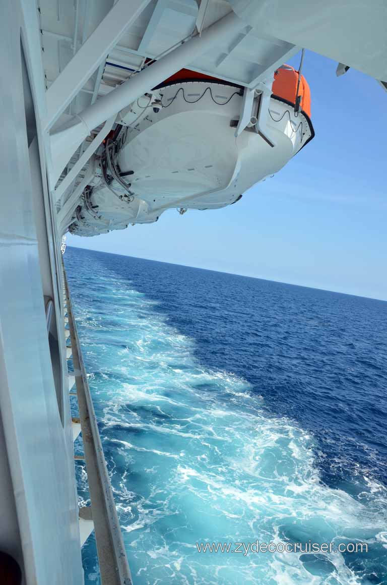 001: Carnival Magic Inaugural Cruise, Sea Day 1, 