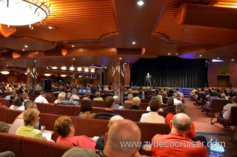 007: Carnival Magic Inaugural Cruise, Sea Day 1, Showtime Theatre