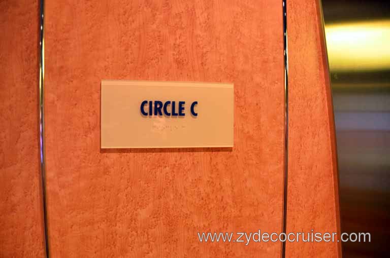 033: Carnival Magic Inaugural Cruise, Sea Day 1, Circle C