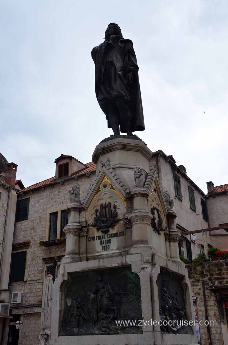 314: Carnival Magic, Inaugural Cruise, Dubrovnik, Old Town, Civu Frana Cundulica 1893