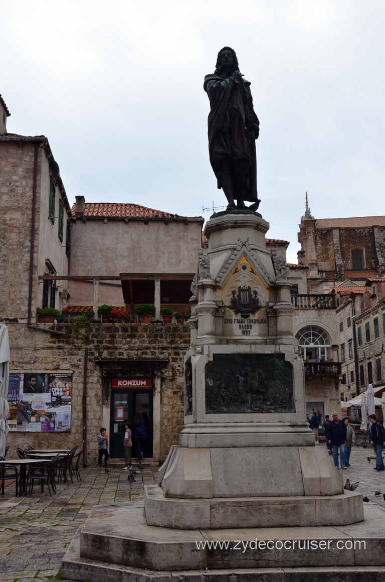 317: Carnival Magic, Inaugural Cruise, Dubrovnik, Old Town, Civu Frana Cundulica 1893