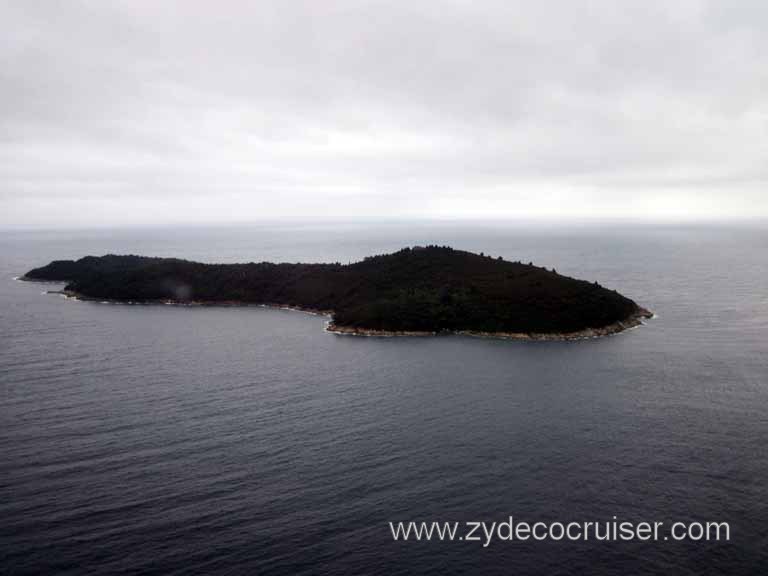 014: Carnival Magic, Inaugural Cruise, Dubrovnik, Lokrum Island, 