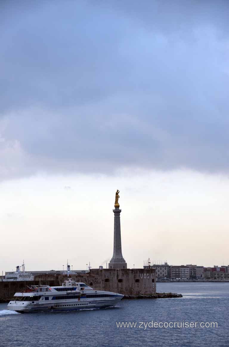 002: Carnival Magic, Inaugural Cruise, Messina, 