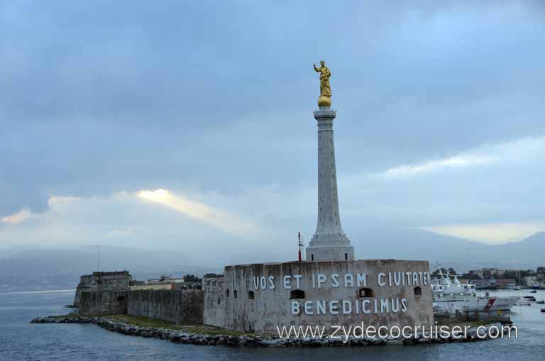 008: Carnival Magic, Inaugural Cruise, Messina, 